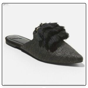 A New Day Antoinette Woven Tassel Mule